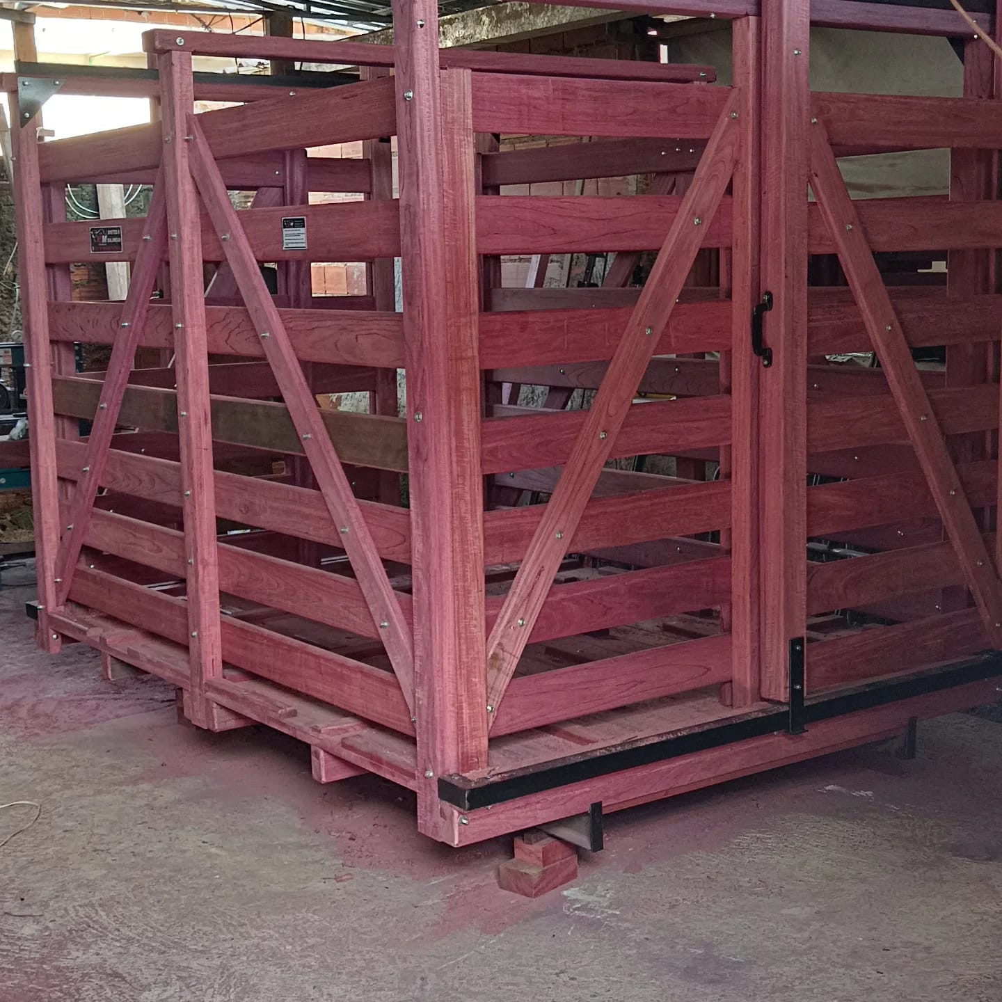 Balança digital de 2.000 kg, toda em roxinho